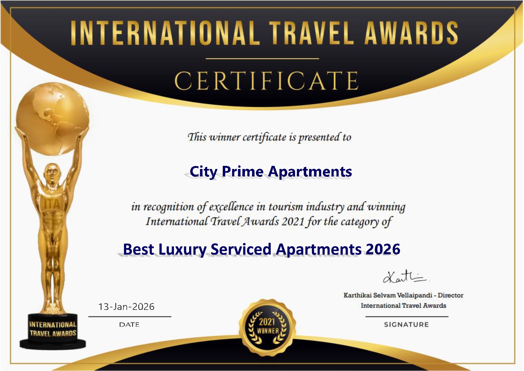 City Prime Apartments About Us Image